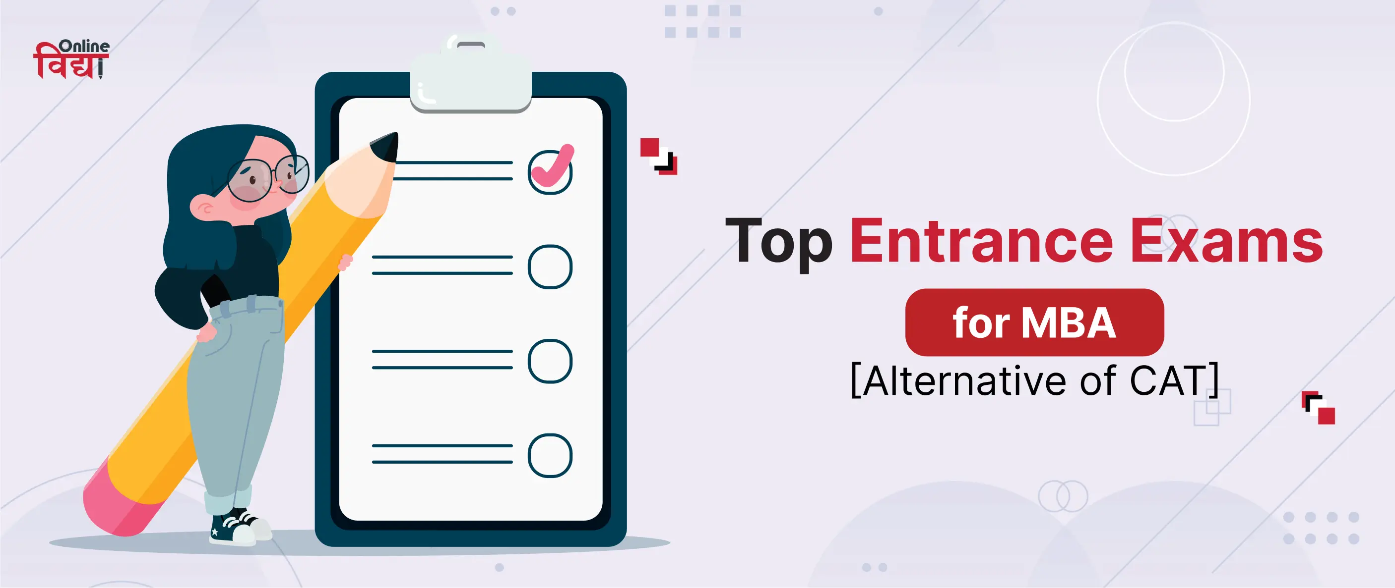 Top Entrance Exams for MBA: [Alternative of CAT]